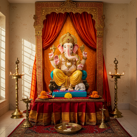 Lord Ganesh Marble Statue